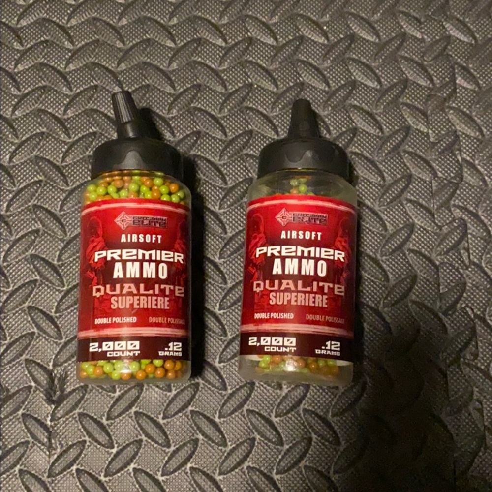 New and half full bottle of BB bullets